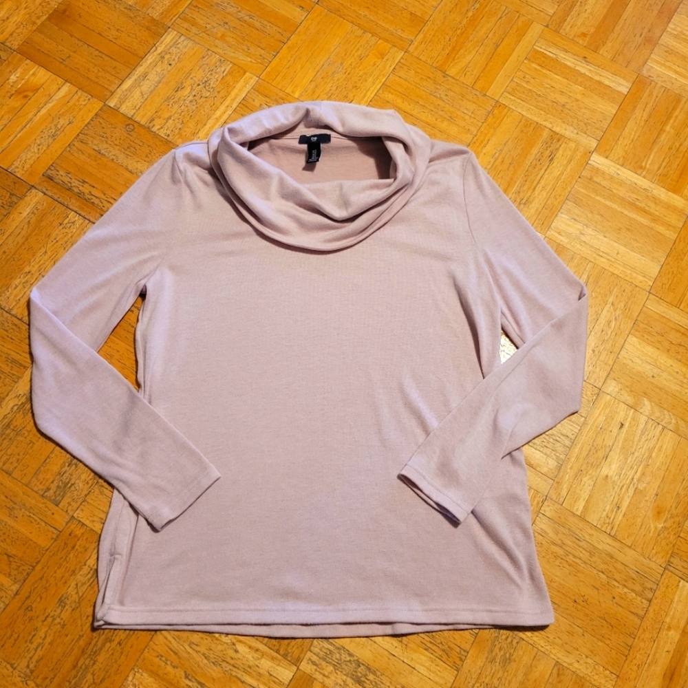 Gap Pink Cowl Neck Sweater sz sml
